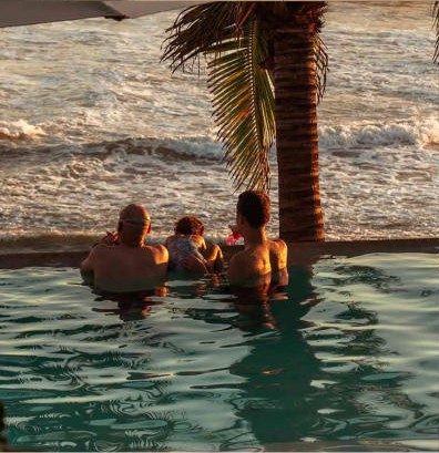 Massage & ice plunge